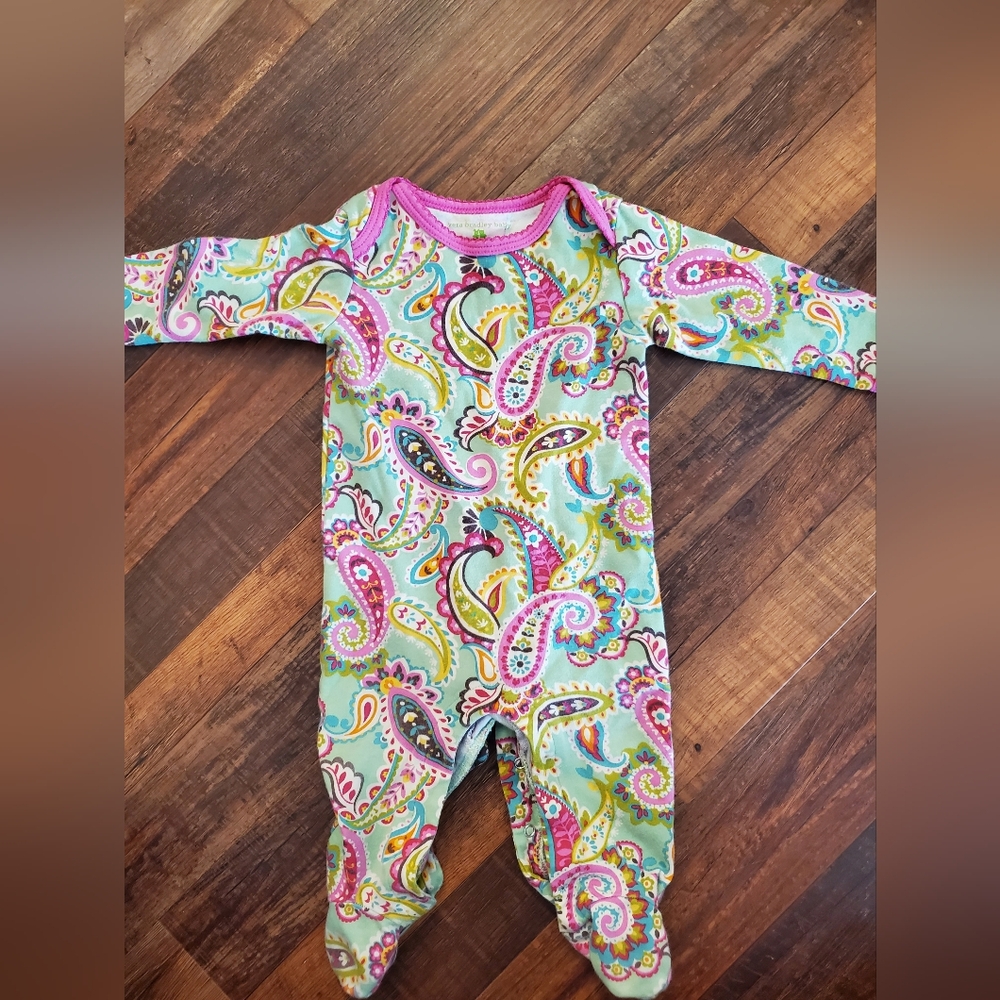 Vera Bradley 6-9 month footed outfit or pajamas